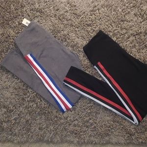 NWT Garage Striped Leggings